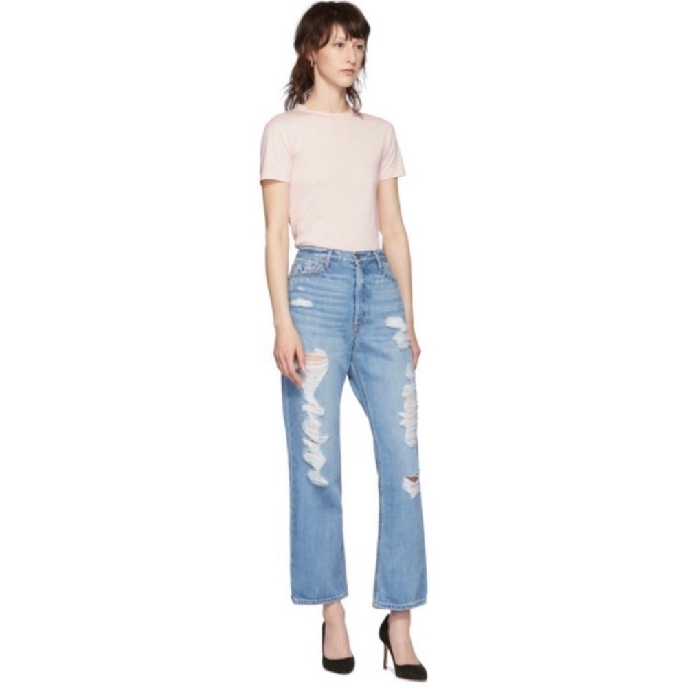 GRLFRND jeans distressed/ripped style size 25 rhea style
